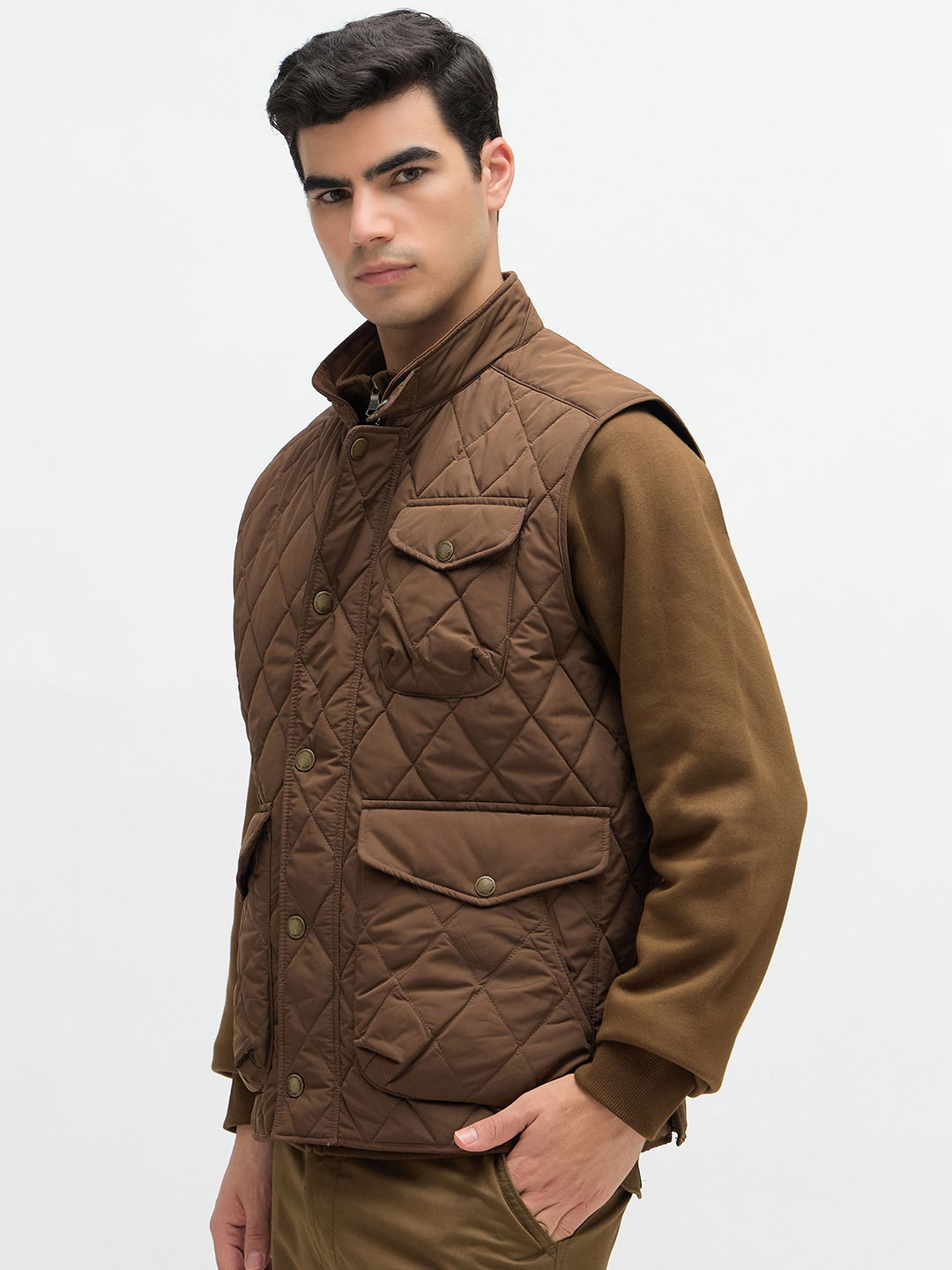 Quilted Utility Jacket - Image 3