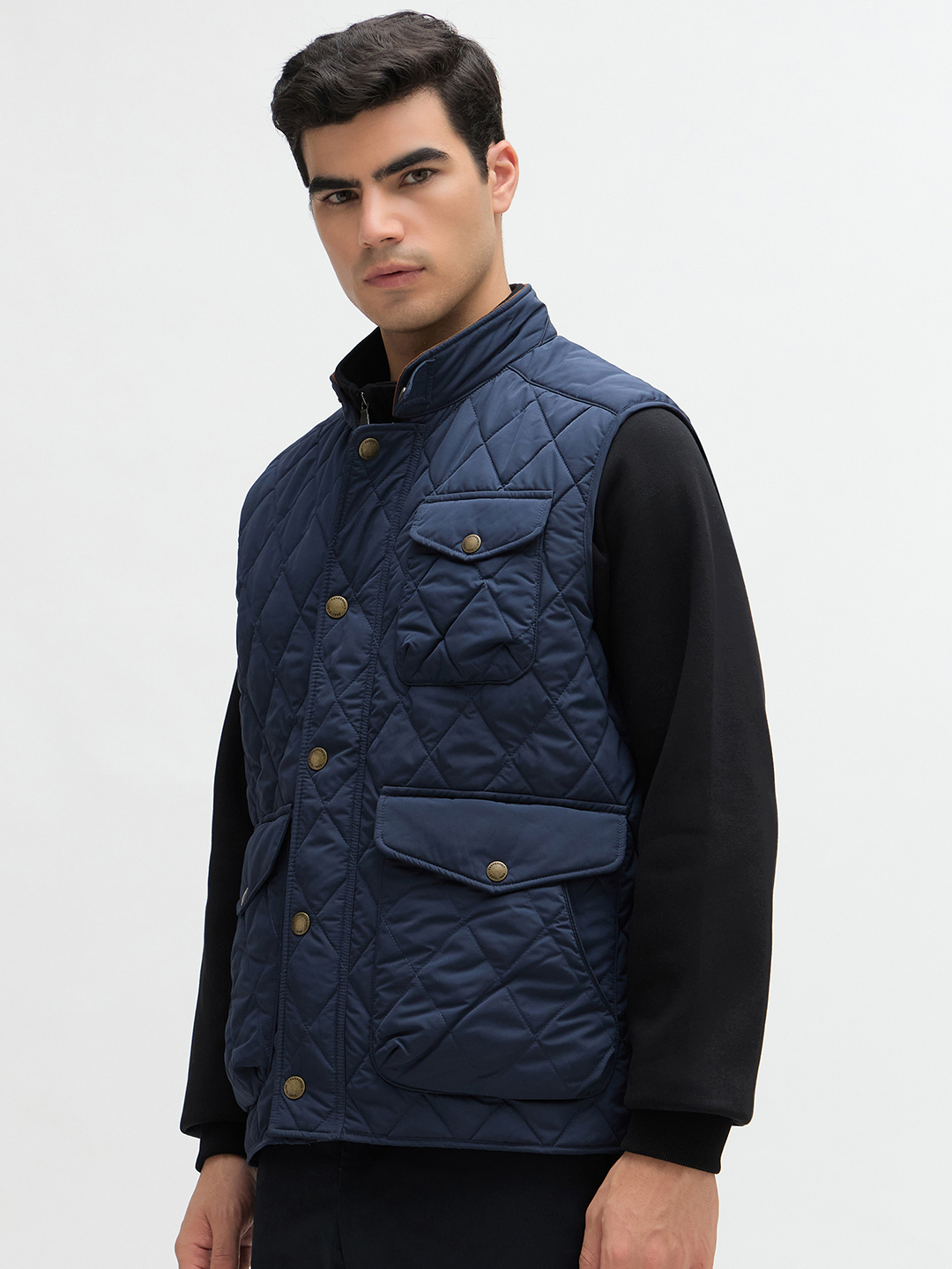 Quilted Utility Jacket - Image 3