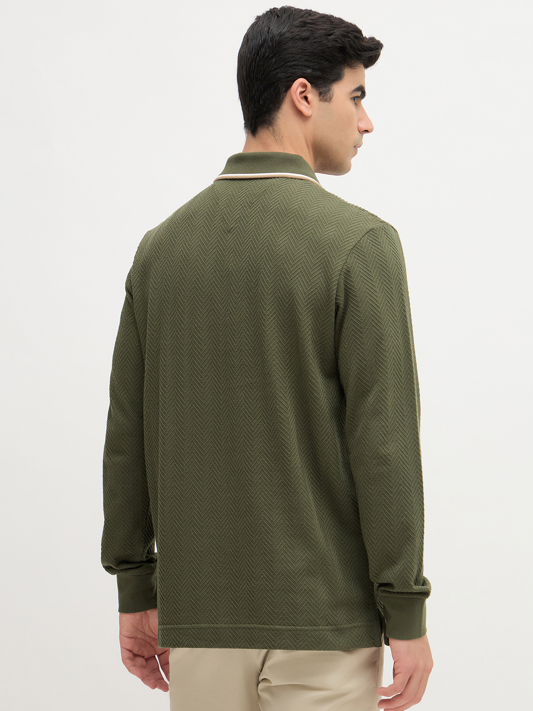 Jacquard Knit Polo - Image 4