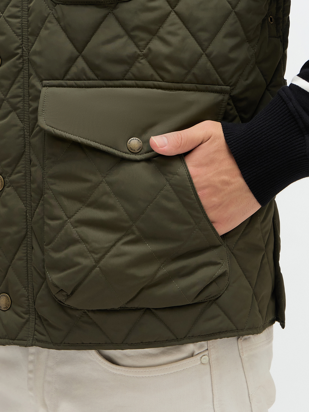 Quilted Utility Jacket - Image 6