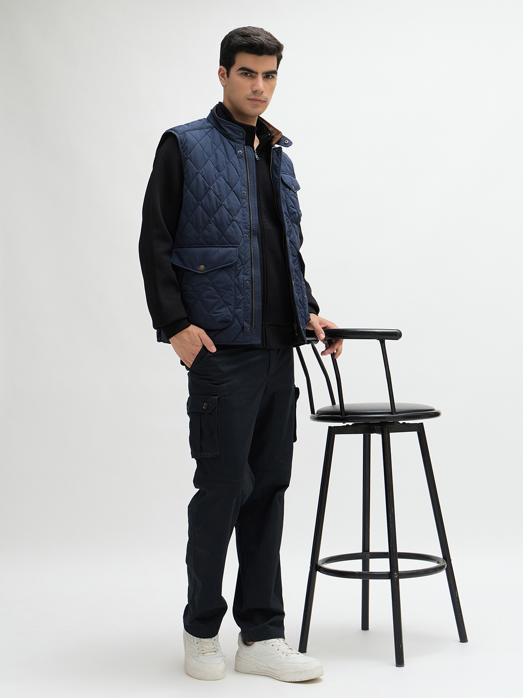 Quilted Utility Jacket - Image 7