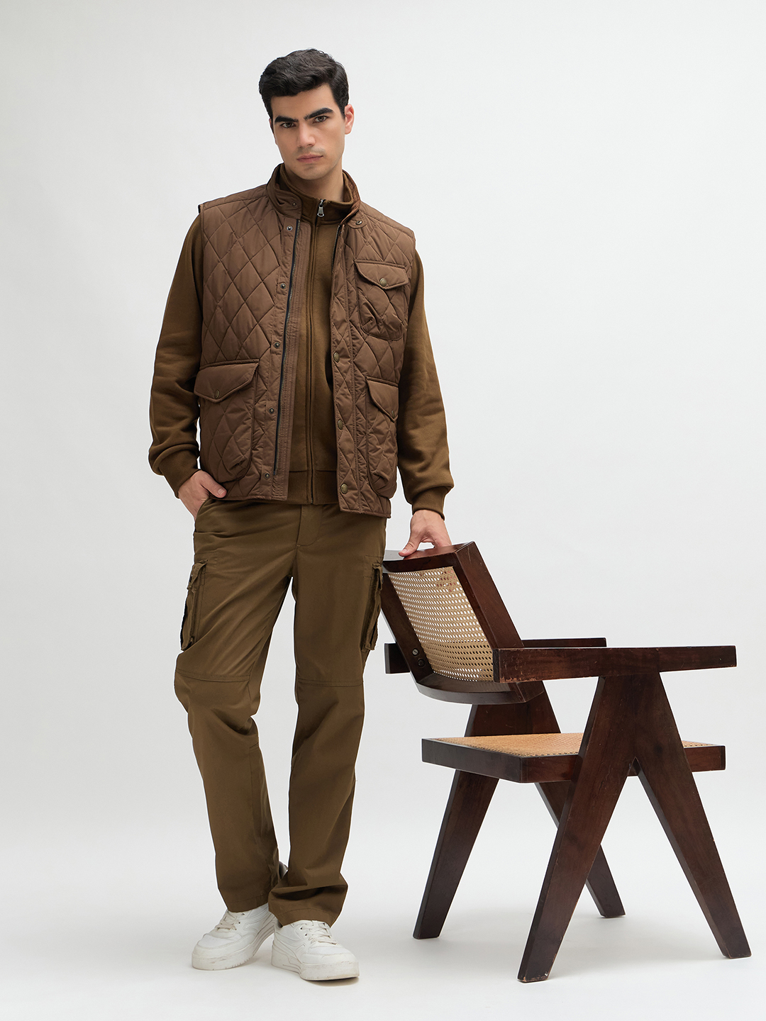 Quilted Utility Jacket - Image 7