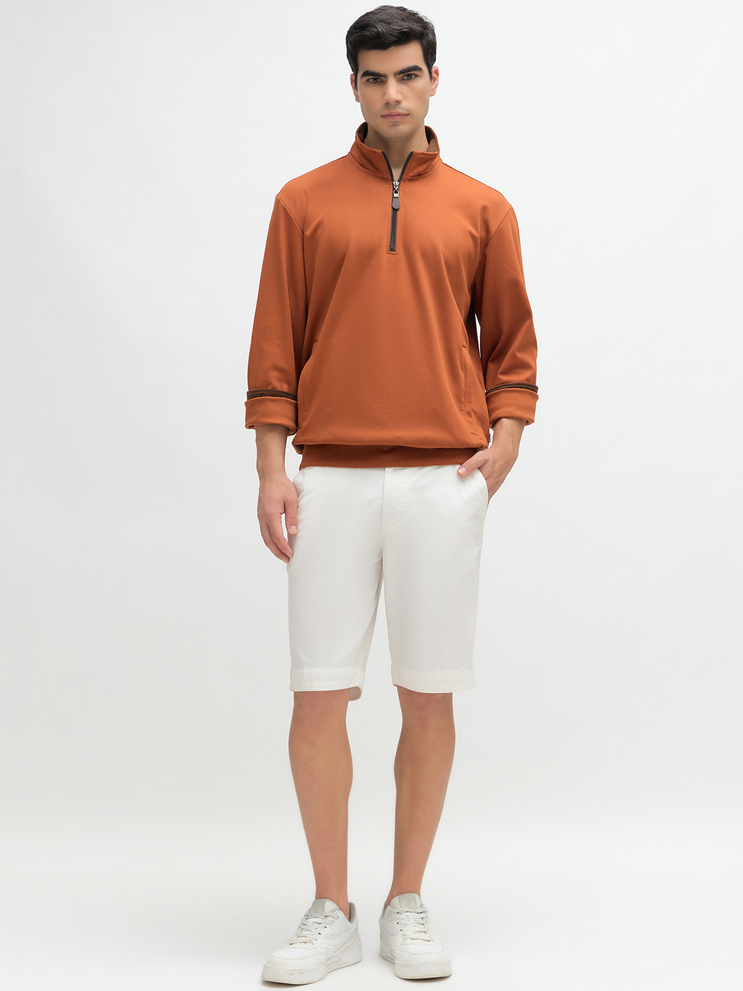 Lycra Interlock Half-Zip - Image 2