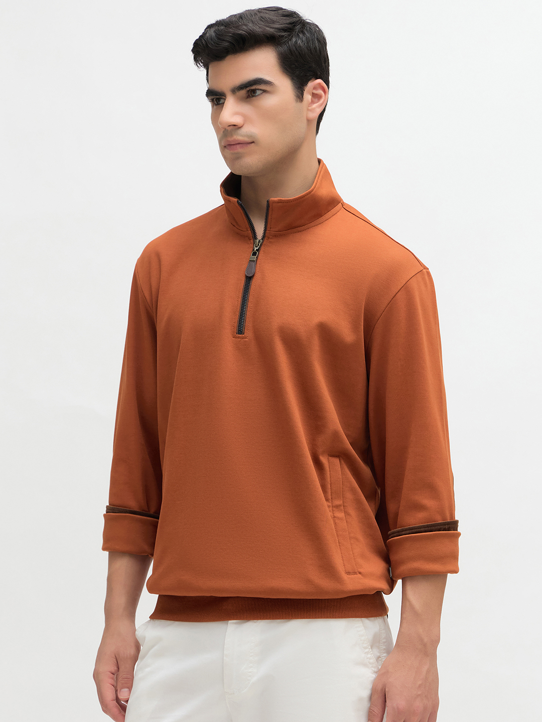 Lycra Interlock Half-Zip - Image 3
