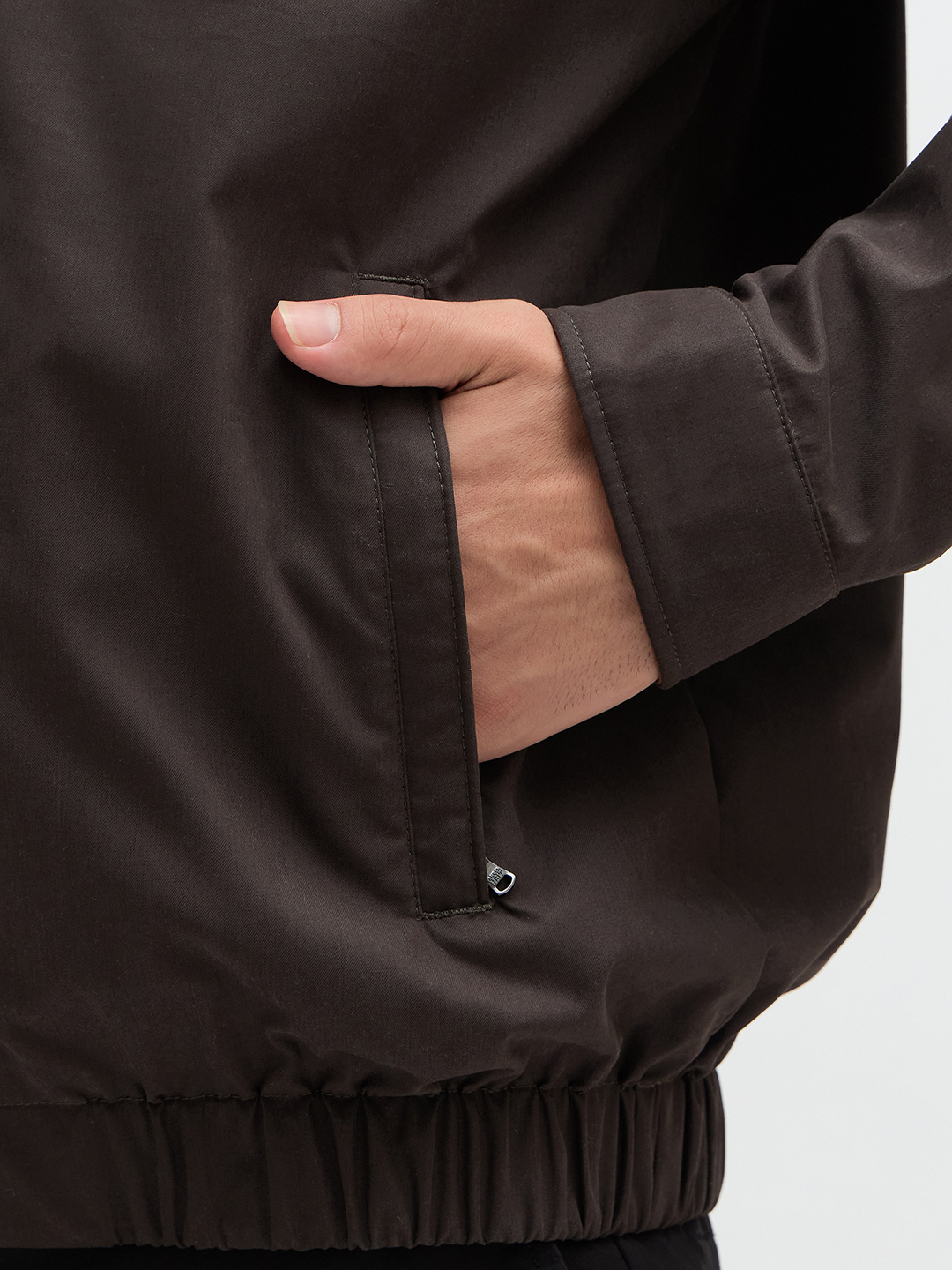 Solid Warm Zip Jacket - Image 6