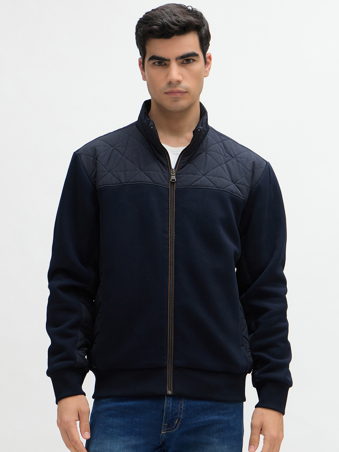 Quilted Sweat Jacket