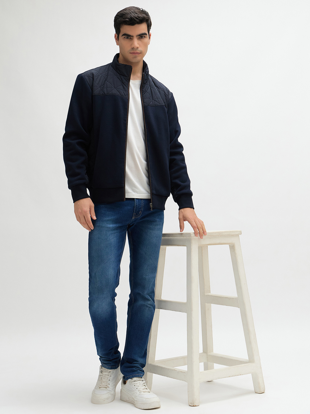 Quilted Sweat Jacket - Image 7